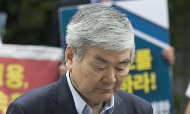 ‘배임 혐의’ 조양호 경찰 출석…올해에만 세 번째 소환 조사