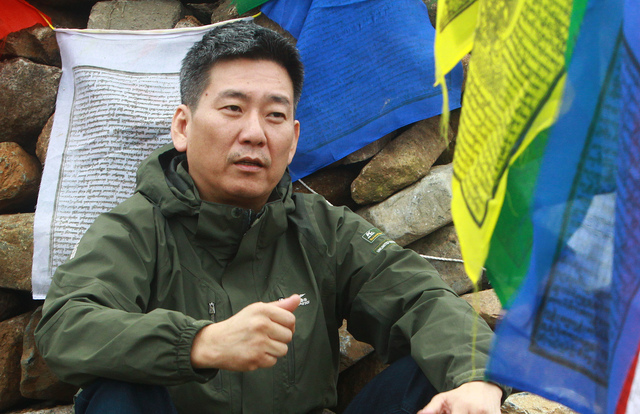 네팔 구르히자말에서 사고로 세상을 떠난 산악영화 감독 임일진 엑스필름 대표. 한겨레 자료사진