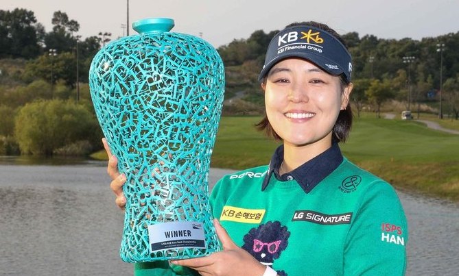 다시 일어선 ‘덤보’…전인지 2년1개월만에 LPGA 우승