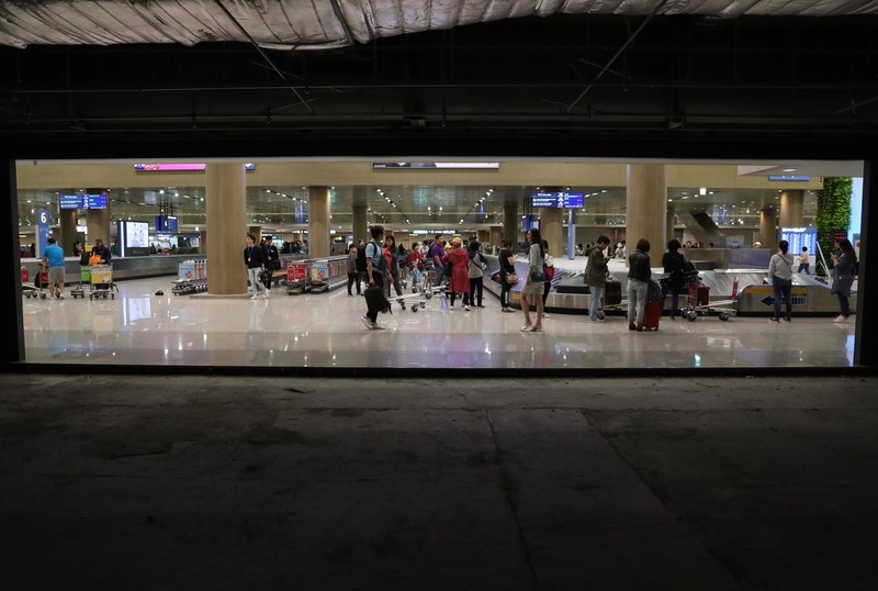 내년 설치 예정인 인천공항 제1터미널 입국장 면세점 예정 부지. 인천공항/박종식 기자 anaki@hani.co.kr