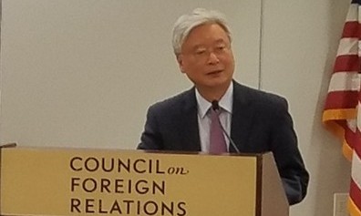 조윤제 “북미대화 재개 희망적 기운…한반도시계 다시 움직이길”