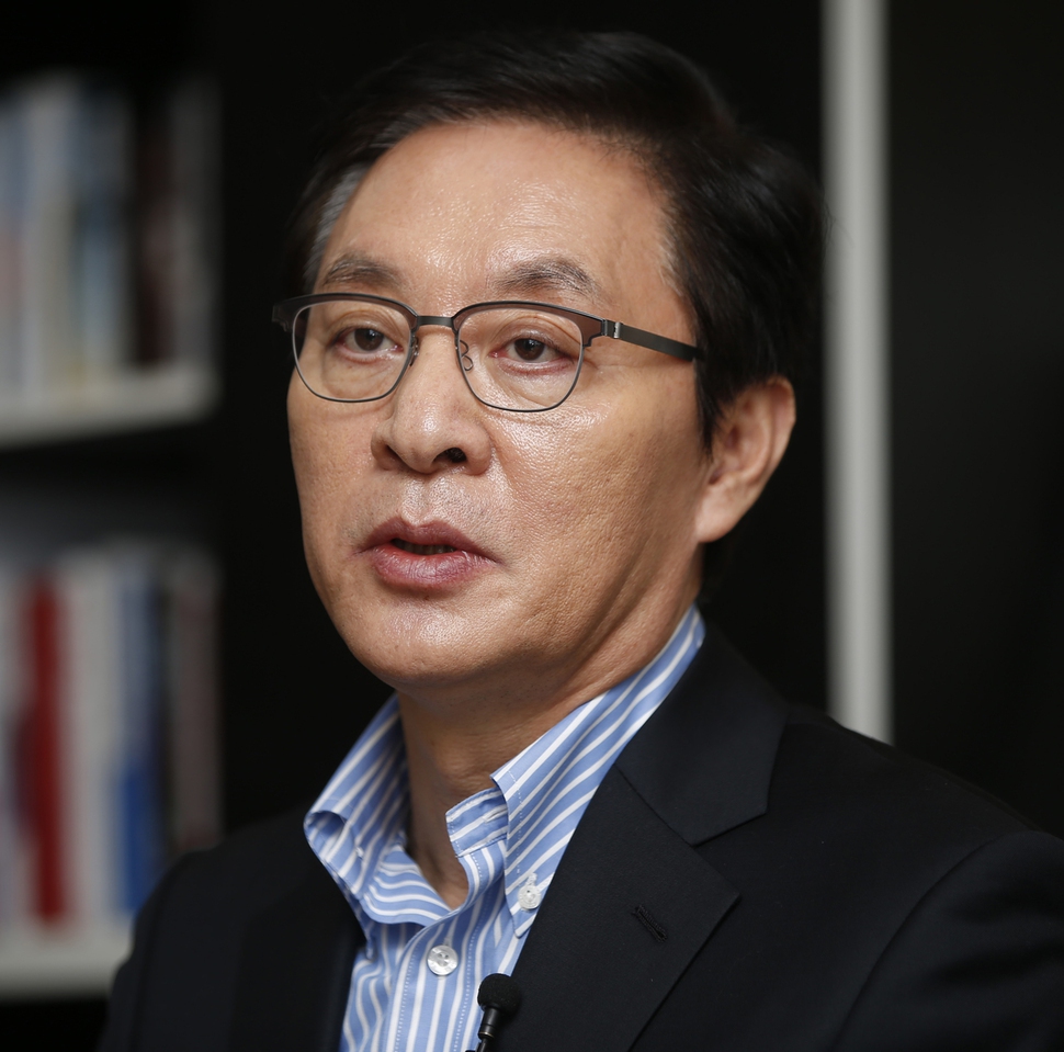 정두언 전 새누리당 의원. <한겨레> 자료 사진.