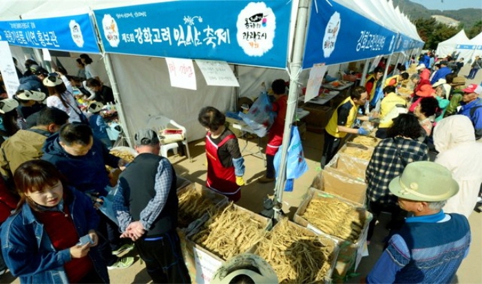 제6회 강화고려인삼축제가 20~21일 청동기시대 대표 유적지인 강화 고인돌 광장에서 열린다. 사진은 지난해 축제 모습. 강화군 제공