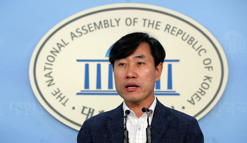 하태경 바른미래당 의원. <한겨레> 자료 사진.