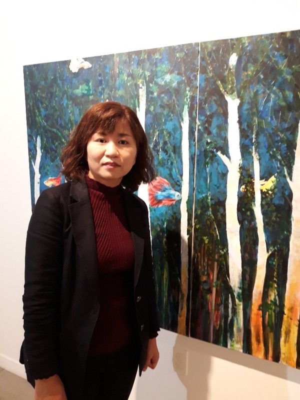 생태여성주의 작가 조성숙 화가.