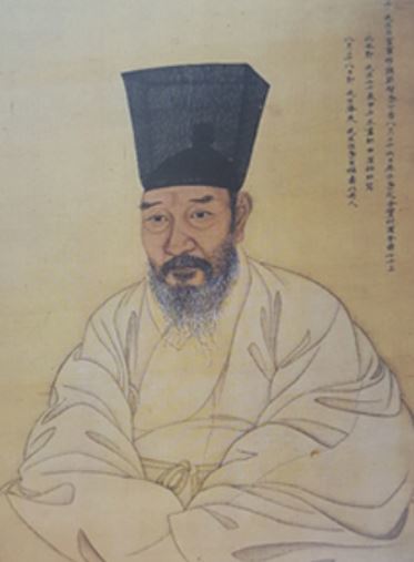 조선 후기 양명학자로 동국진체 완성자인 이광사(1705~1777) 선생의 초상화.완도군 누리집