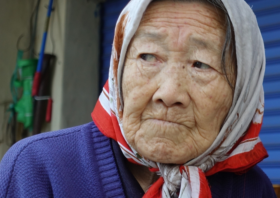 제주4·3 당시 결혼 1년여 만에 남편을 잃고 수용소에서 아기를 낳은 문순선씨