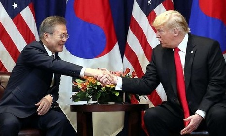 [사설] 한-미 정상회담에서 ‘비핵화 교착’ 돌파구 찾아야