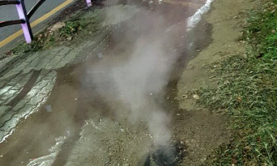 안산 고잔동서 온수관 또 파열…1천100여 세대 난방 중단