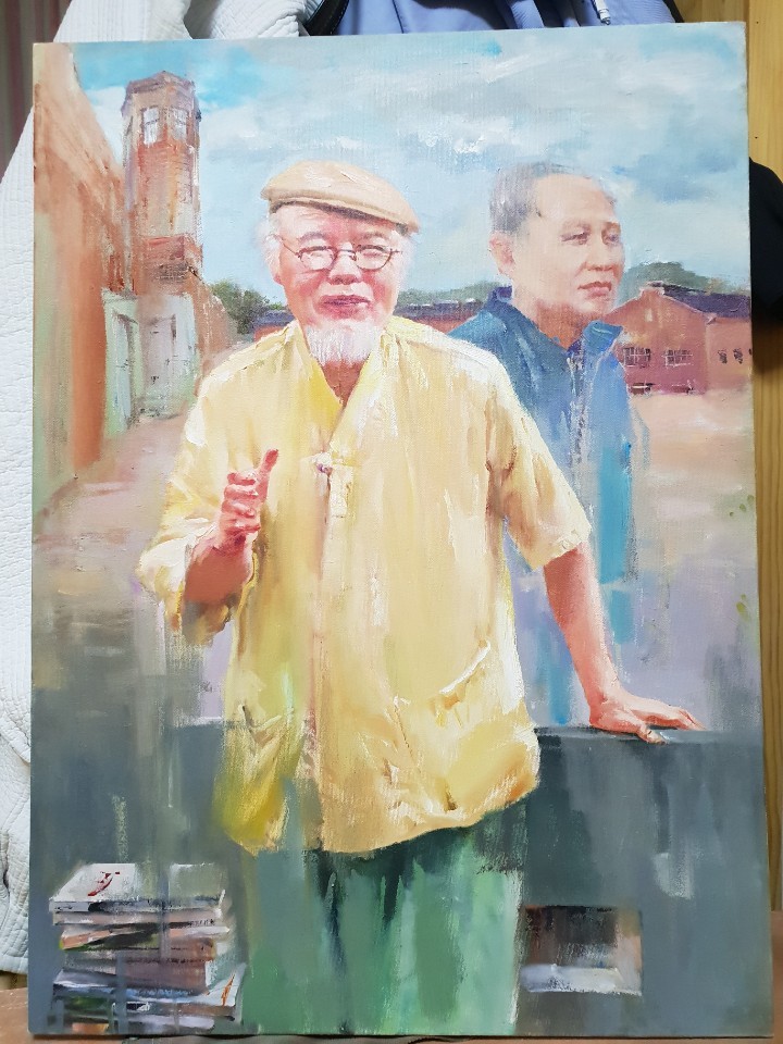 김 목사는 1974년 4월 민청학련 가담자로 체포돼 서대문구치소에 수감돼 문국주 민주화운동기념사업회 전 상임이사와 인연을 담은 장면. 김상집
