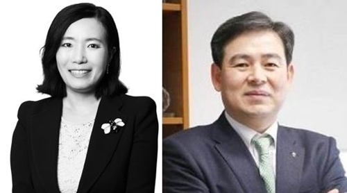 케이비(KB)증권 박정림(왼쪽)·김성현(오른쪽) 각자 대표이사.