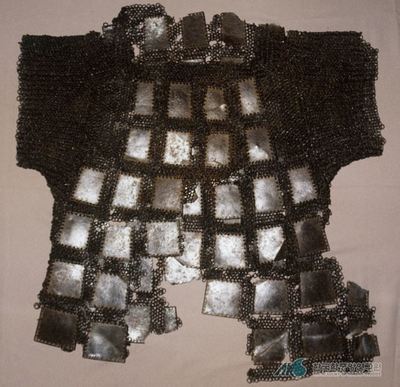 나주 출신 정지(1347~1391) 장군의 철제 갑옷. 한국학중앙연구원 누리집 갈무리
