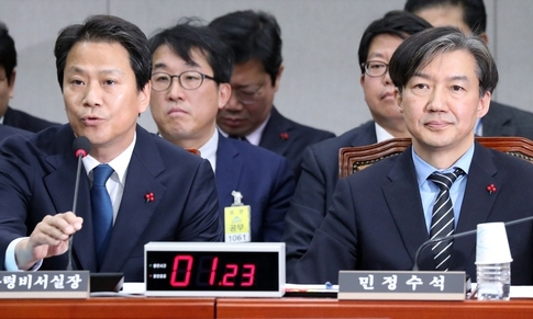 [사설] 민정수석 불러놓고 정치공방만 벌인 자유한국당