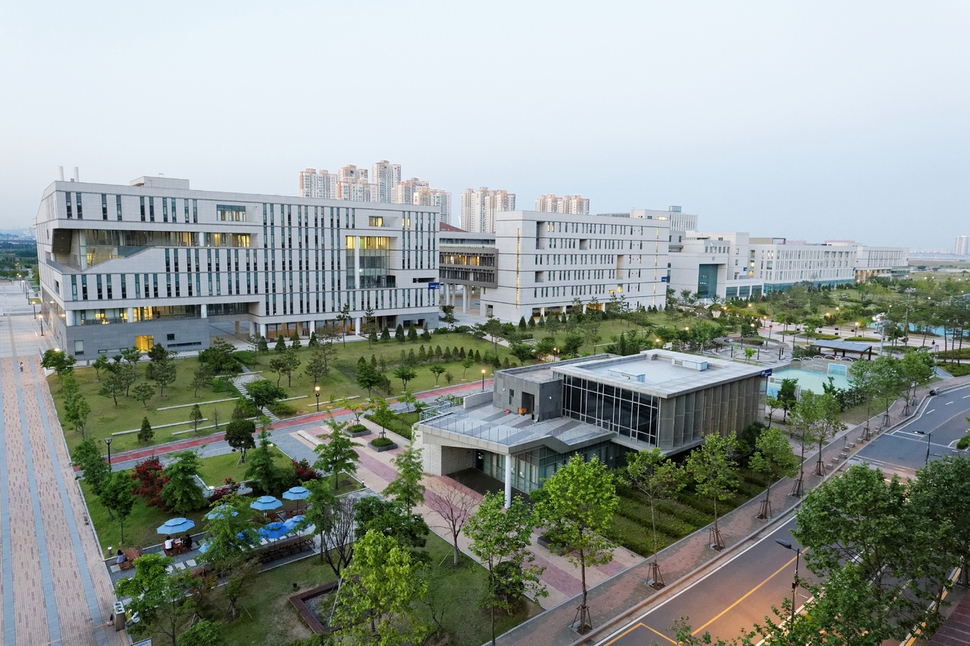 국제캠퍼스 연세사이언스 파크 융합과학기술원. 연세대 제공