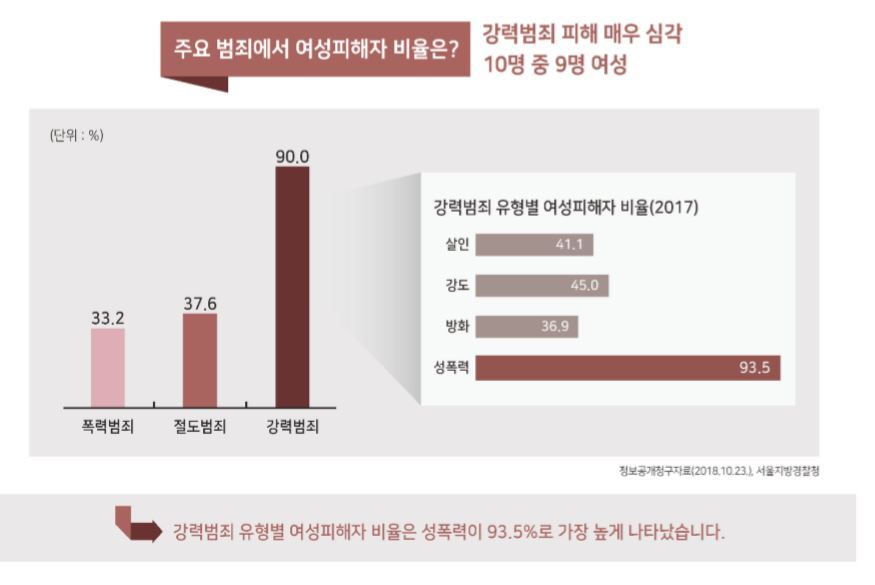 2018 서울 성인지 통계  서울시 제공