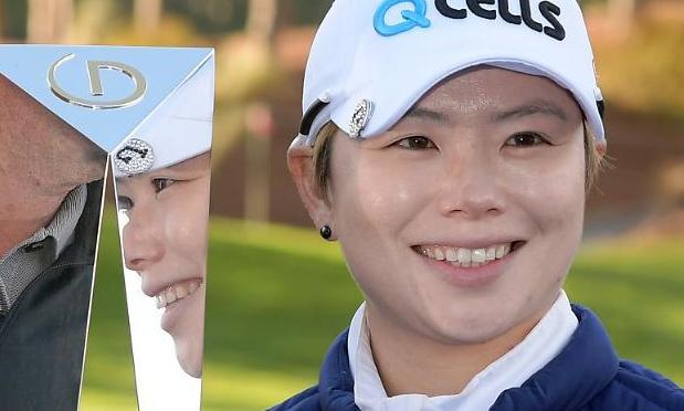 지은희, 박세리 넘어 LPGA 한국 선수 최고령 우승