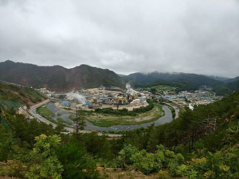 경북 봉화군 석포면에서 ㈜영풍이 운영하는 석포제련소. 대구환경운동연합 제공