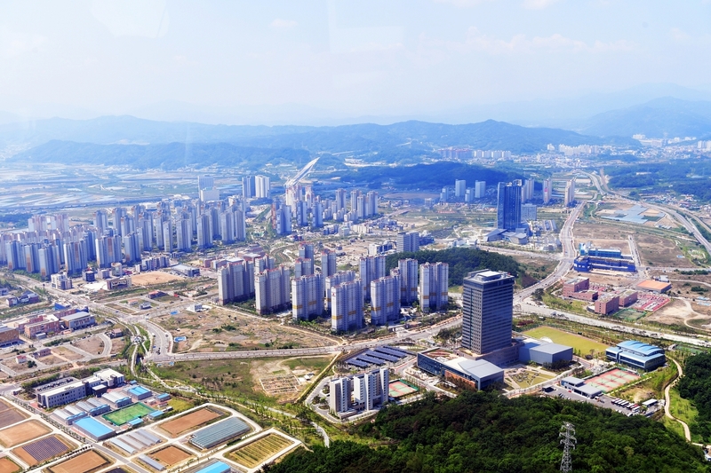 경북 김천시에 위치한 혁신도시의 모습. 한겨레 자료사진