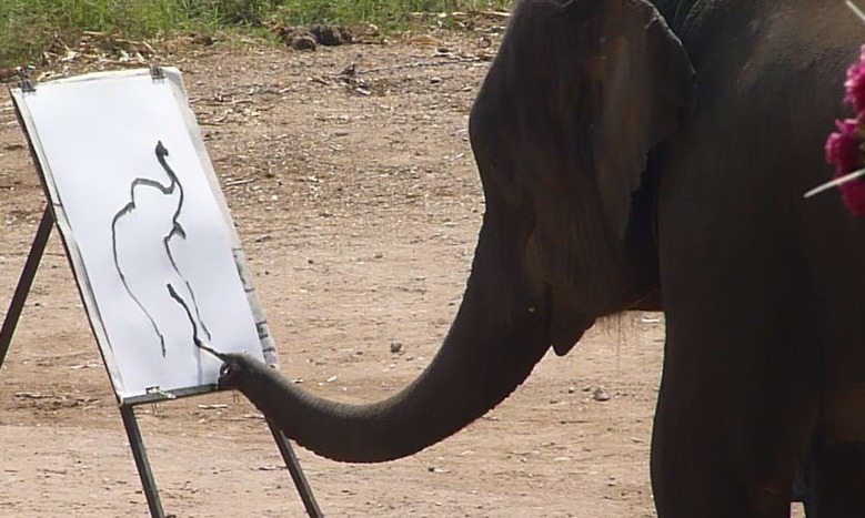 코끼리가 그린 코끼리