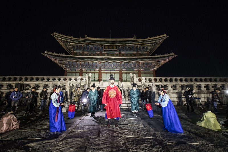 지난 3일 서울 종로구 경복궁에서 ‘궁중문화축전’을 미리 즐기는 사전행사가 열렸다. 문화재청 제공