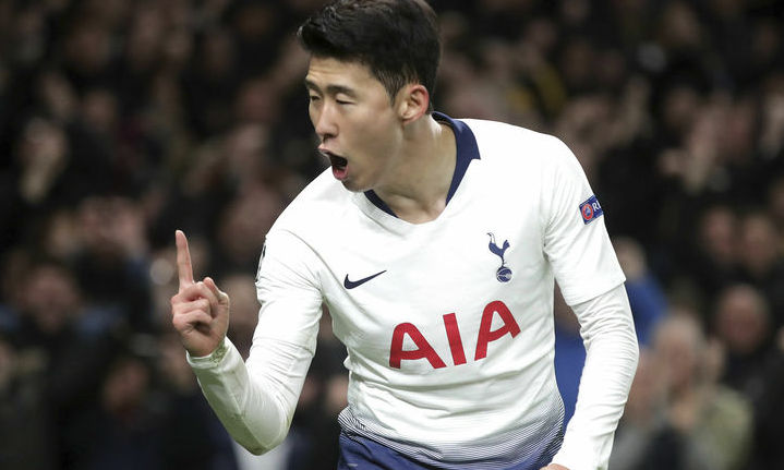 손흥민, 개인 첫 UCL 8강전서 맨시티 상대 결승골…시즌 18호