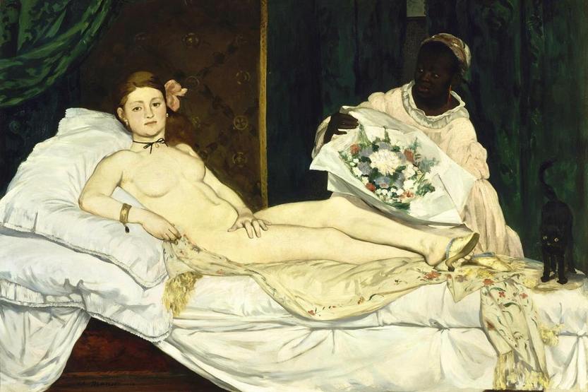 <올랭피아>(1863), 에두아르 마네(Edouard Manet, 1832~1883)