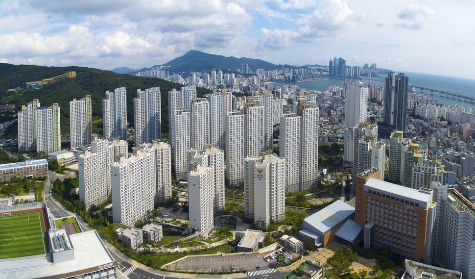 부산혁신도시 대연지구. 부산시