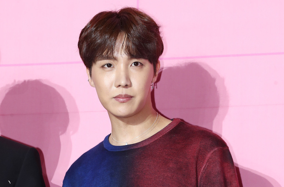 방탄소년단 멤버 제이홉. 연합뉴스