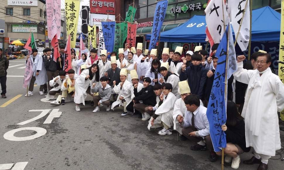 보은서 원조 ‘촛불집회’격인 126년전 민회 재현