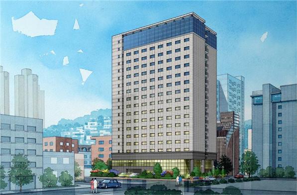 서울 종로구 ‘베니키아호텔’ 역세권 청년주택 투시도. 서울시 제공