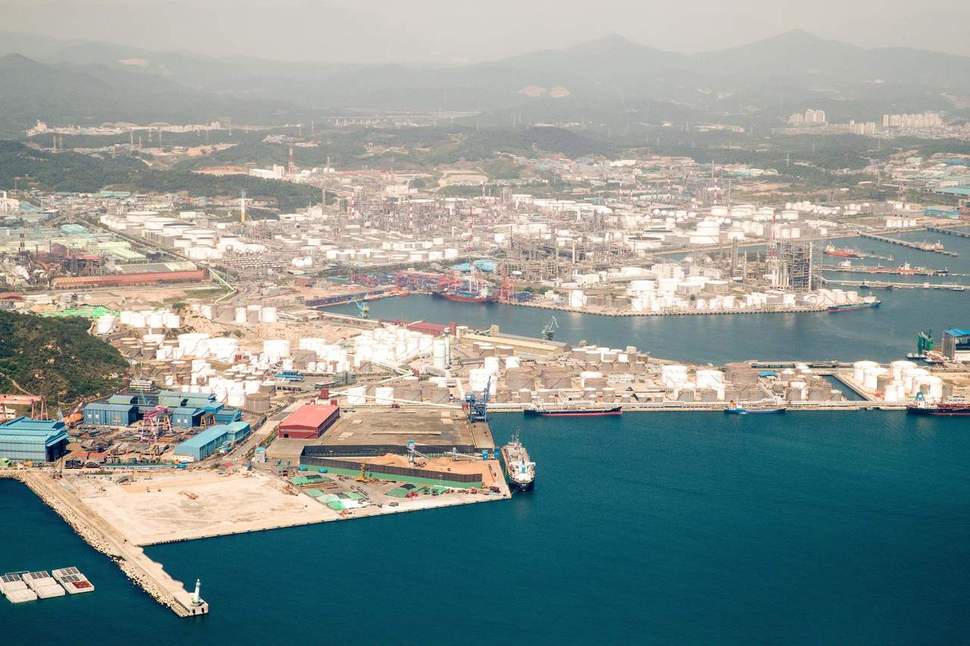 울산항 전경 울산시 제공