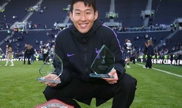 손흥민 팬클럽 선정 올해의 선수·골 수상