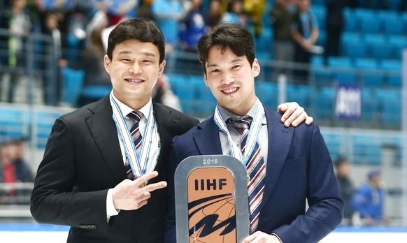 아이스하키 국가대표 신상우·상훈 “형제라 더 강해요!”