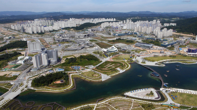 대전, 충남은 세종시가 들어서면서 혁신도시를 만들지 못했다. 세종시 중심부의 모습. 행정도시청 제공