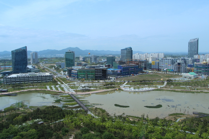 나주의 광주전남 혁신도시. 전남도 제공