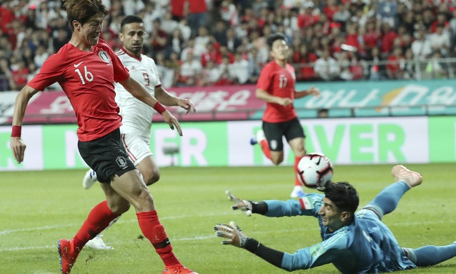 ‘황’당함 이란…축구국가대표팀, 이란과 1-1 무승부