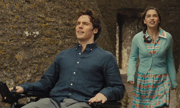 존엄하게 죽을 선택을 하고 죽기 위해 스위스를 가는 남자의 이야기. 영화 <미 비포 유>(Me before you)의 한 장면.