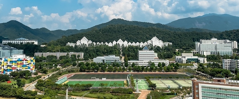 호남인 7만2천여 명의 성금으로 설립된 국내 최초 민립대학인 조선대 전경.
