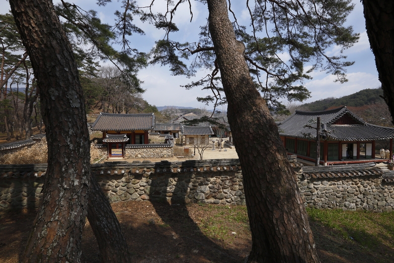 이번에 유네스코 세계유산에 등재된 서원중 건립연대가 가장 이른 경북 영주 소수서원. 1543년 조선 최초의 서원으로 세워졌다.