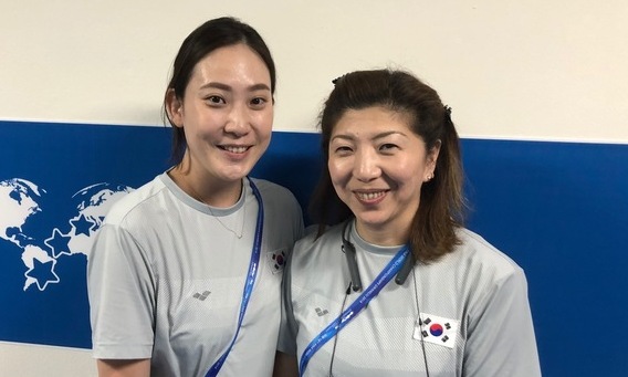 아티스틱 본선 이끈 요시다 감독과 김효미 코치