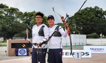 한국 양궁 프레올림픽 전종목 금메달