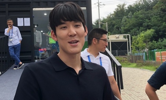 광주 찾은 박태환 “후배들 열심히 응원한다”