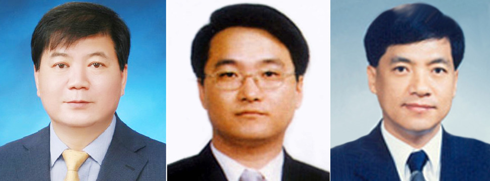 법무부는 26일 검찰인사위원회를 열어 배성범 광주지검장(왼쪽부터)을 서울중앙지검장, 강남일 법무부 기획조정실장을 대검찰청 차장, 이성윤 대검 반부패강력부장을 법무부 검찰국장에 임명하는 등 검사장급 간부 39명 승진·전보 인사를 31일자로 단행했다. 연합뉴스