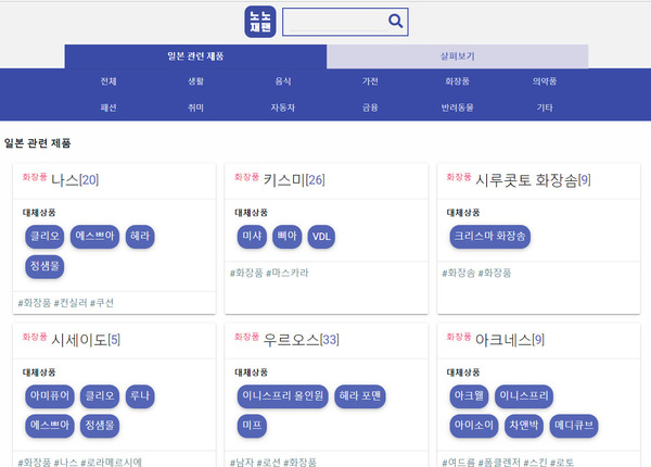 화장품도 ‘일본 불매 운동’ 영향 가시화