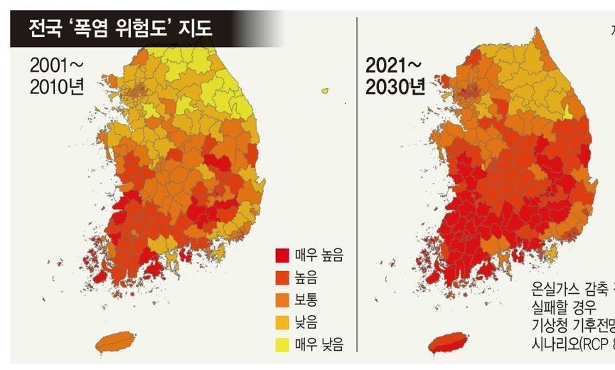 [사설] 갈수록 심해질 ‘폭염 위험’, 정부 의지가 중요하다