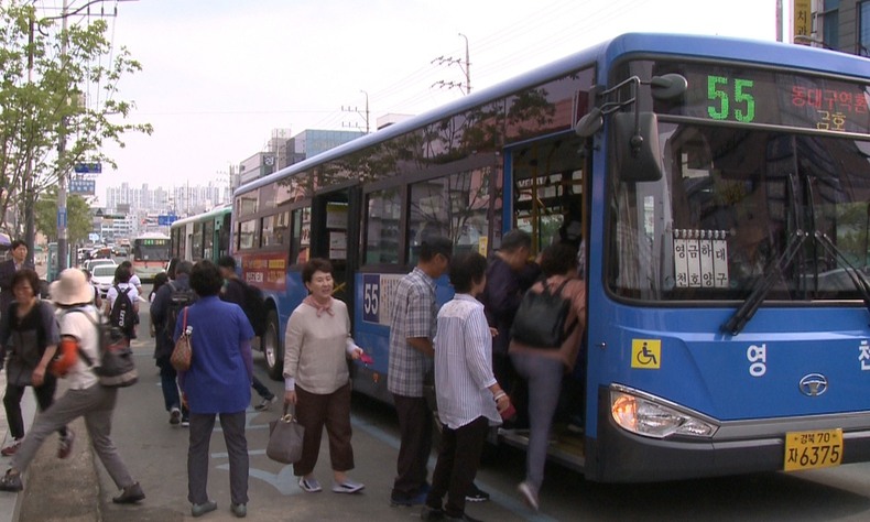 대구·경산 이어 영천서도 20일부터 시내버스 무료환승 