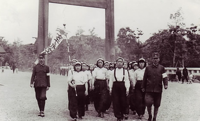 일제강점기 때 노예노동을 당했던 근로정신대 모습. 근로정신대시민모임 제공