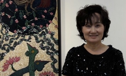 약사 민화작가 이영실씨 옻칠 민화전 ‘라라랜드’