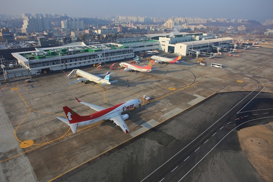 대구 군 공항 모습. 대구시 제공