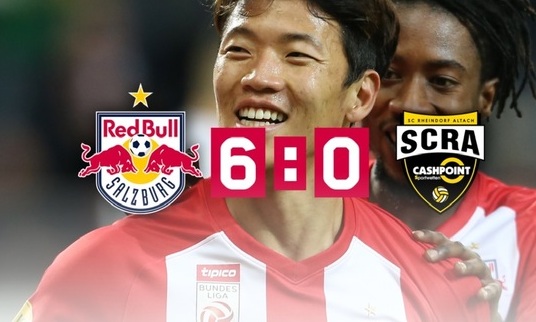 잘츠부르크 황희찬 리그 복귀 폭발 시즌 7호골
